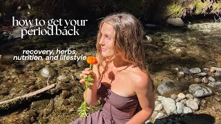 Healing Hypothalamic Amenorrhea | I lost my period for 4 years, here's how I got it back