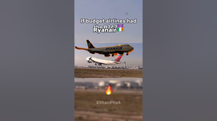 If budget airlines had the B747😈 #aviation #747 #budgetairlines