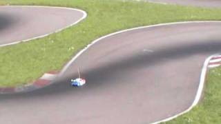 Racing a Serpent 720 on the MACH circuit