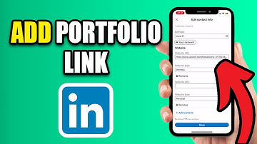 How To Add Portfolio Link In Linkedin - New Method