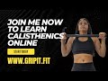 Grip it brings online calisthenics full body strength training class no equipment workout from home