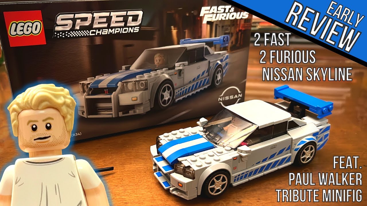 Lego 2 Fast 2 Furious Nissan Skyline GT-R (R34) 76917 buy construction Toy: reviews, specifications > price in stores Great Britain: Manchester, Glasgow, Birmingham,