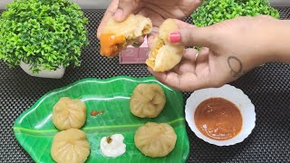 How To Make Momo's In Tamil Recipe/Paneer Momo's With Momo's Chutney
