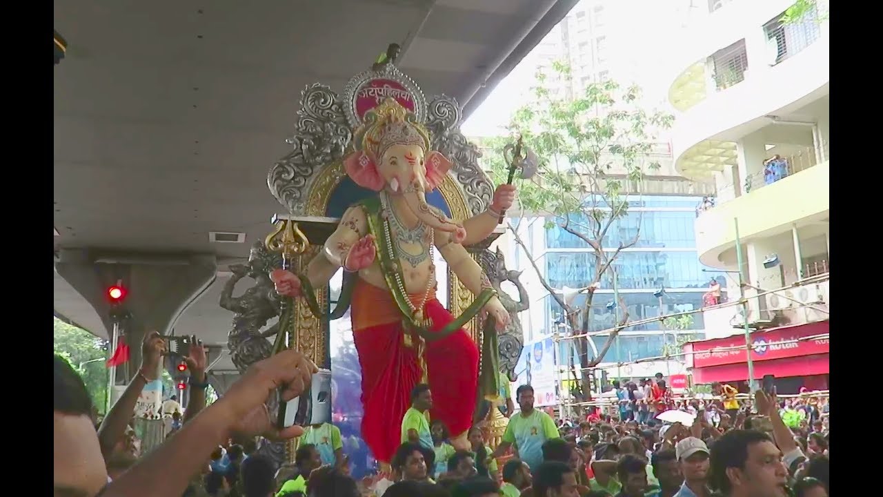 Antop Hill Cha Raja 2017 : Aagman Sohala : Sanskruti Dhol Tasha Pathak ...