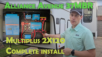 Multiplus II 2X120 24V install  - Alliance Avenue 37MBR (7.2 KWh for under $3,700)
