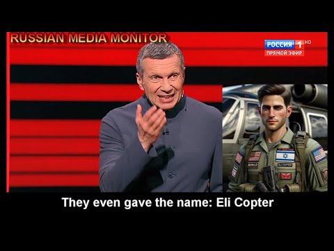 Vladimir Solovyov falls for a joke about Eli Copter