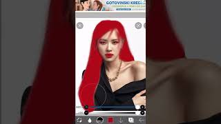 Rose Red Hair By Request