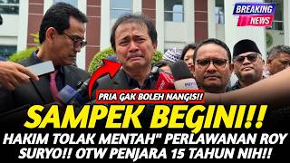 Download lagu ROY SURYO SEDIH MENAHAN TANGIS! HAKIM TOLAK MENTAH MENTAH PERLAWANAN ROY SURYO DIKASUS IJAZAH JOKOWI