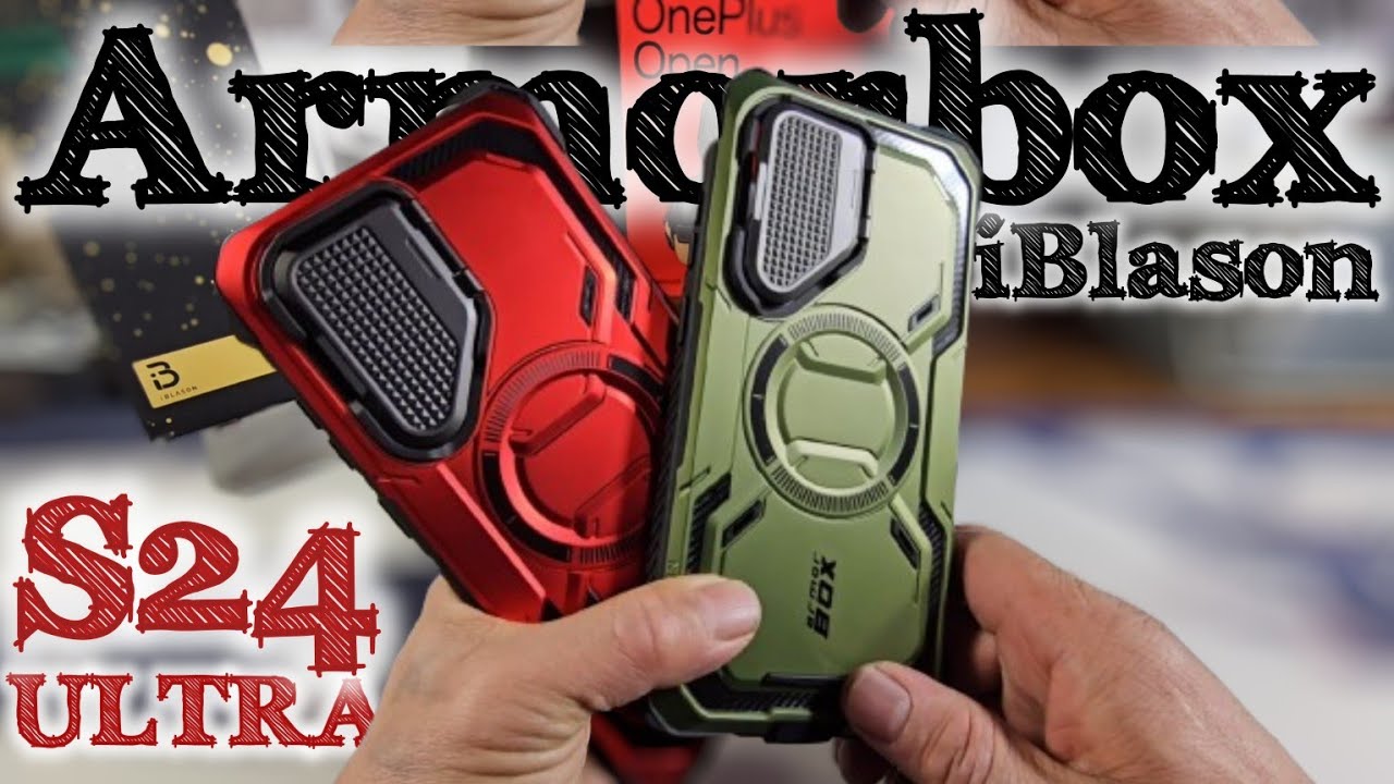 iBlason Armorbox Case Series for Samsung Galaxy S24 Ultra - YouTube
