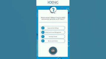 Learn VMware Cloud on AWS_ Deploy and Manage 2020 online | Koenig Solutions