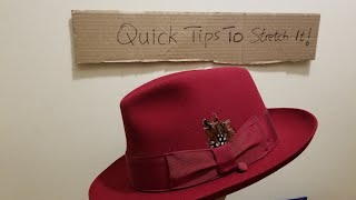 3 Ways to Stretch Your Felt or Straw Hat