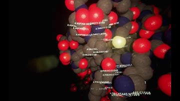 MolVR & Automatic Label Display of Atoms