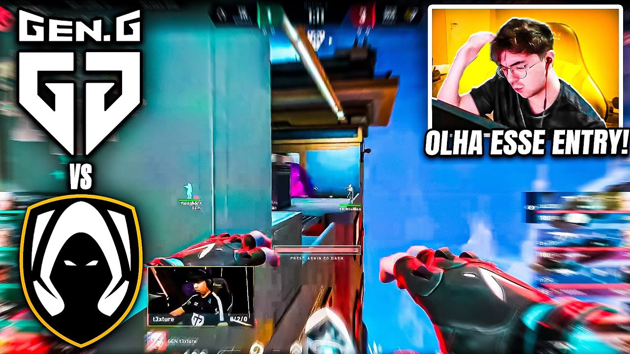 O MELHOR JOGO DO CHAMPIONS!! Melhores Momentos: Gen.G vs Team Heretics - VALORANT CHAMPIONS - mwzera