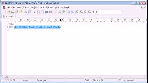 Beginner PHP Tutorial   11   Output HTML Using echo print