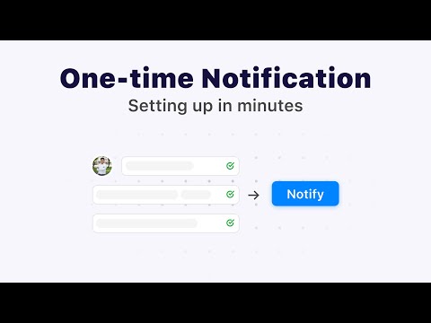 How to Use Facebook Messenger's One-time Notification Feature