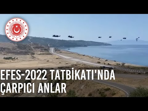 EFES 2022  Tatbikatı, Top Obüs ve Komuta Kontrol Araçlarının Muharebe Sahasına Taşındı