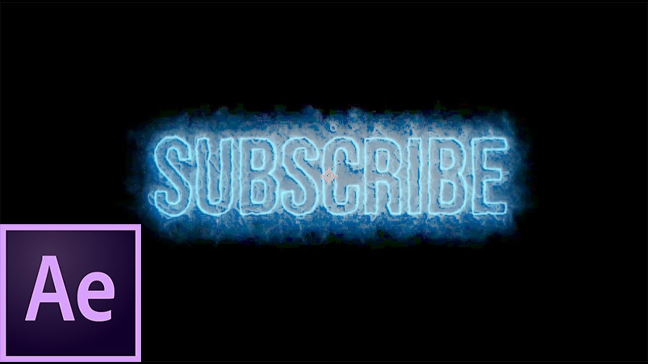 Adobe After Effects Saber Text Animation | 100% Free & Easy Tutorial ...