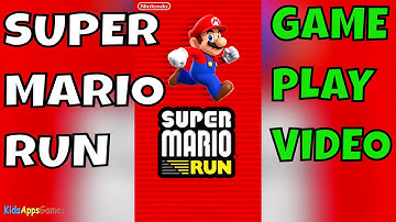 Super Mario Run iPhone iOS Gameplay Video World 1 - Including defeating boss Bowser 🏃🐲
