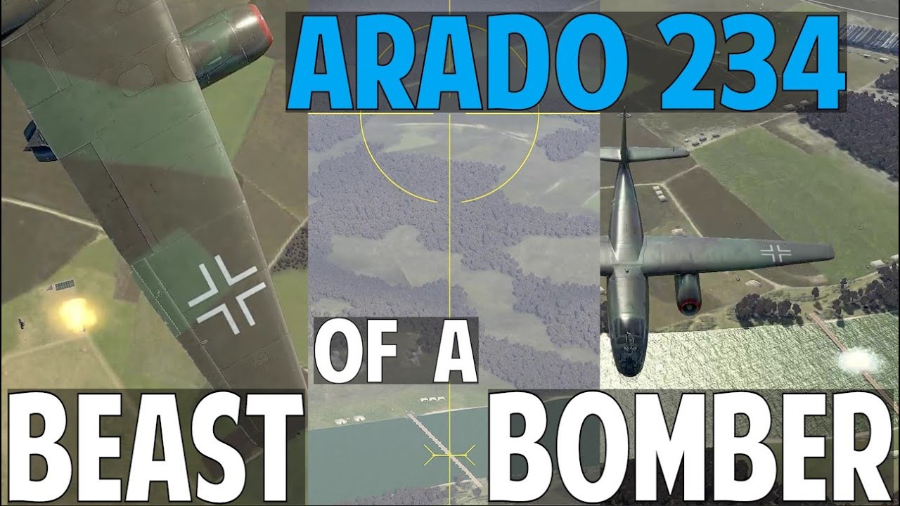 Arado Ar 234 - Level Bombing and Dive Bombing in One Mission - Combat Box IL-2 Great Battles