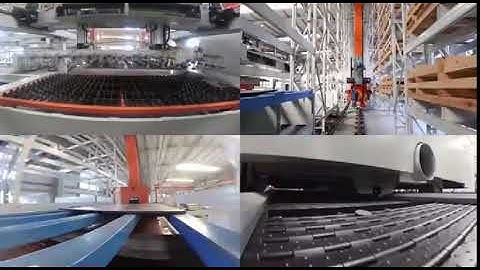 HGTECH Sheet metal automatic  laser cutting production line