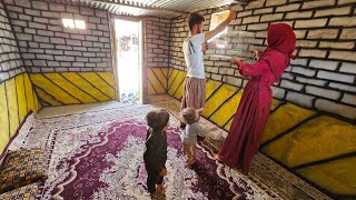 Documentary about Iranian Nomads: The Art of Carpet Laying \& Home Beautification 🏡🌸