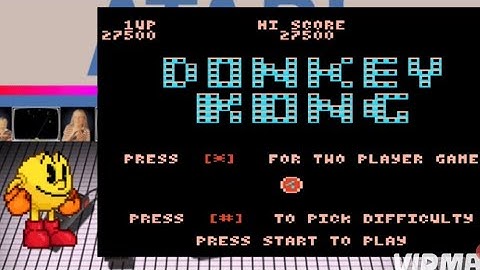 🔵 ATARI 5200 - DONKEY KONG ARCADE