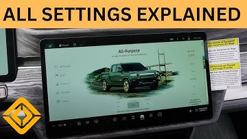 Rivian R1T/R1S Vehicle & Infotainment Software Tutorial