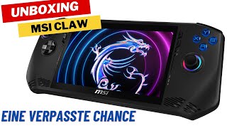 MSI Claw Ultra 5 - Unboxing & Ersteindruck - mehr als nur eine ROG Ally Kopie?