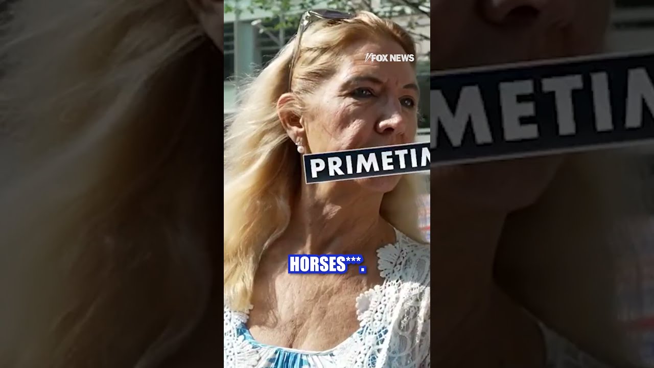'I'M JUST A GIRL': 'Jesse Watters Primetime' asks NYC what's going on in the Middle East #shorts #us