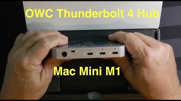OWC Thunderbolt 3-Port Expander/HUB-M1 Mac