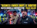 Business Owner Snaps at First Amendment Auditor During Heated Umbrella Confrontation— Police Respond