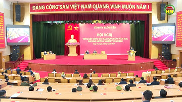 Tổng kết công tác xây dựng Đảng năm 2021 và triển khai nhiệm vụ năm 2022