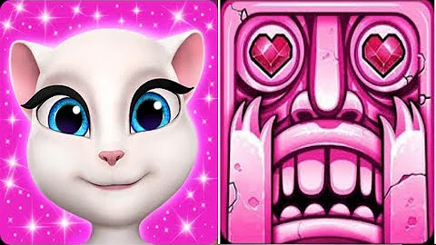 My Talking AngelaLevel 2000*Vs Temple Run 2Sky Sum...