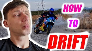 HOW TO DRIFT WITH MOTORCYCLE? BIKE RIDING LESSIONS screenshot 1