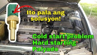 Toyota Bigbody Gli cold start problem and hard starting solve| Ae101/4afe