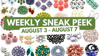 NEW Lampwork, Findings, & More Coming August 3-7! Bead Box Bargains STORE SNEAK PEEK