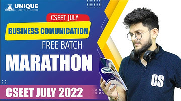 CSEET Business Communication Marathon July 2022