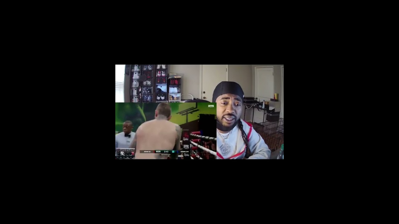 Jason Luv put hands on Adam22. literally