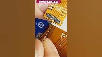 samsung a05 backlight jumper missing positive line  #short#video#cellphone#repairing
