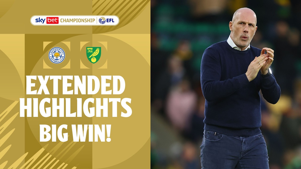 BIG WIN! | Leicester City v Norwich City Extended Highlights