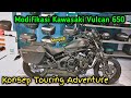 Modifikasi Kawasaki Vulcan 650 Konsep Touring Adventure di Sagalaaya Motoshop | Box Shad SH23