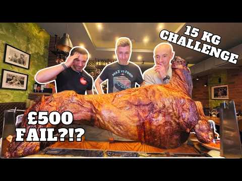 £500 FOOD CHALLENGE | 15KG OF FOOD ON THE LINE!