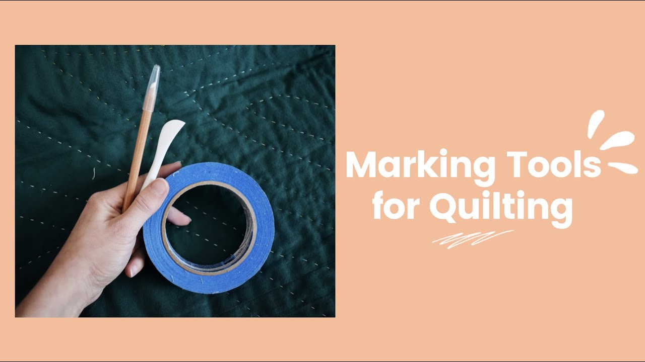 How To Mark Quilting Lines