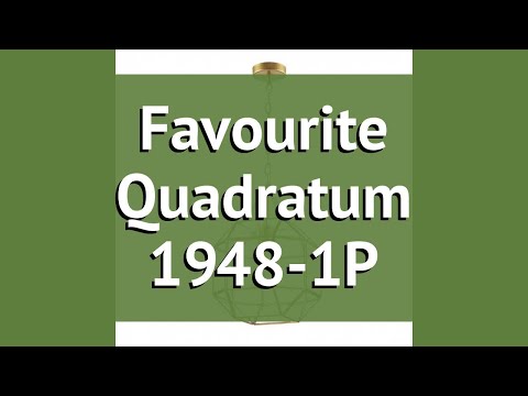 Люстра Favourite Quadratum 1948-1P обзор: светильник Favourite Quadratum 1948-1P 60 Вт, где купить Люстра Favourite Quadratum 1948-1P обзор: светильник Favourite Quadratum 1948-1P 60 Вт, где купить