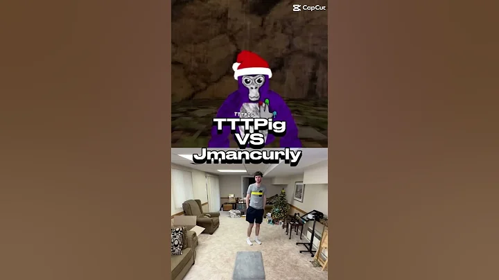 TTTPig VS Jmancurly! 🔥 #gorillatag #quest2 #vr #1k #halloween #funny #jmancurly #tttpig