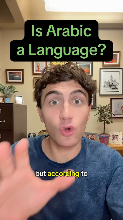 Is Arabic Actually a Language? #sponsored