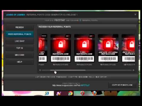 LoL Free RP - Working and Easy - YouTube