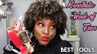 MUST HAVE TOOLS & PRODUCTS FOR NATURAL HAIR | WEEK OF FAVORITES | KENSTHETIC screenshot 4