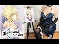 Fate Grand Order セイバー オルタ 描いてみた お絵描き メイキング ( Drawing Fate Grand Order Saber Alter )