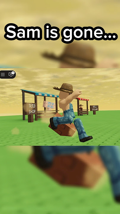Sam is leaving… 😔#roblox#growagarden#sam#ronaldo